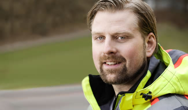 Andreas Bäckström ny arbetschef i Svevia Foto: Svante &Ouml;rnberg