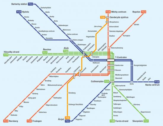 Så kan Stockholms tunnelbana se ut 2030 Infrasverige se Nyheter